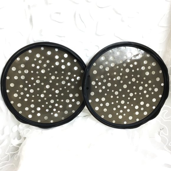 PAMPERED CHEF Microwave Chip Maker Set of Two EUC - Picture 3 of 10